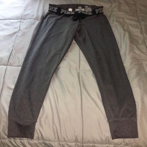 Gray Pink Joggers